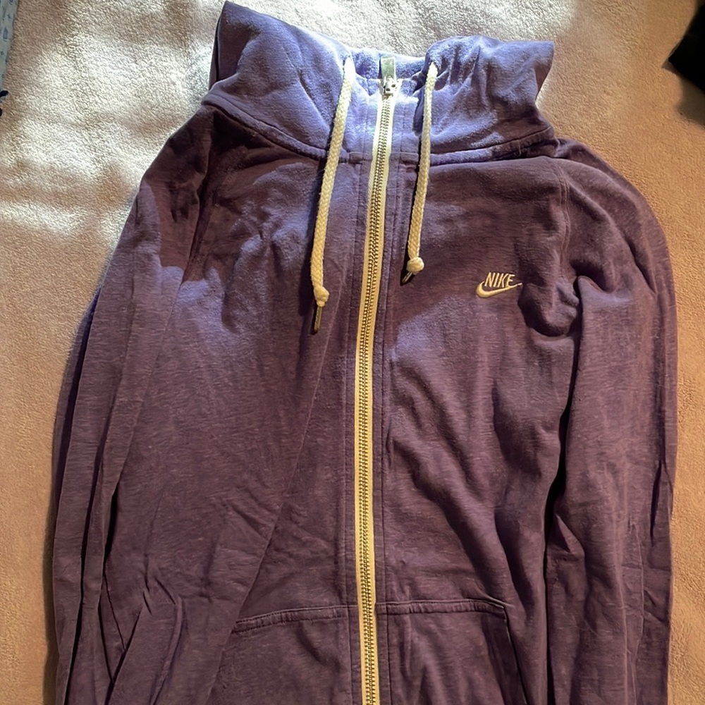 Purple nike jacket